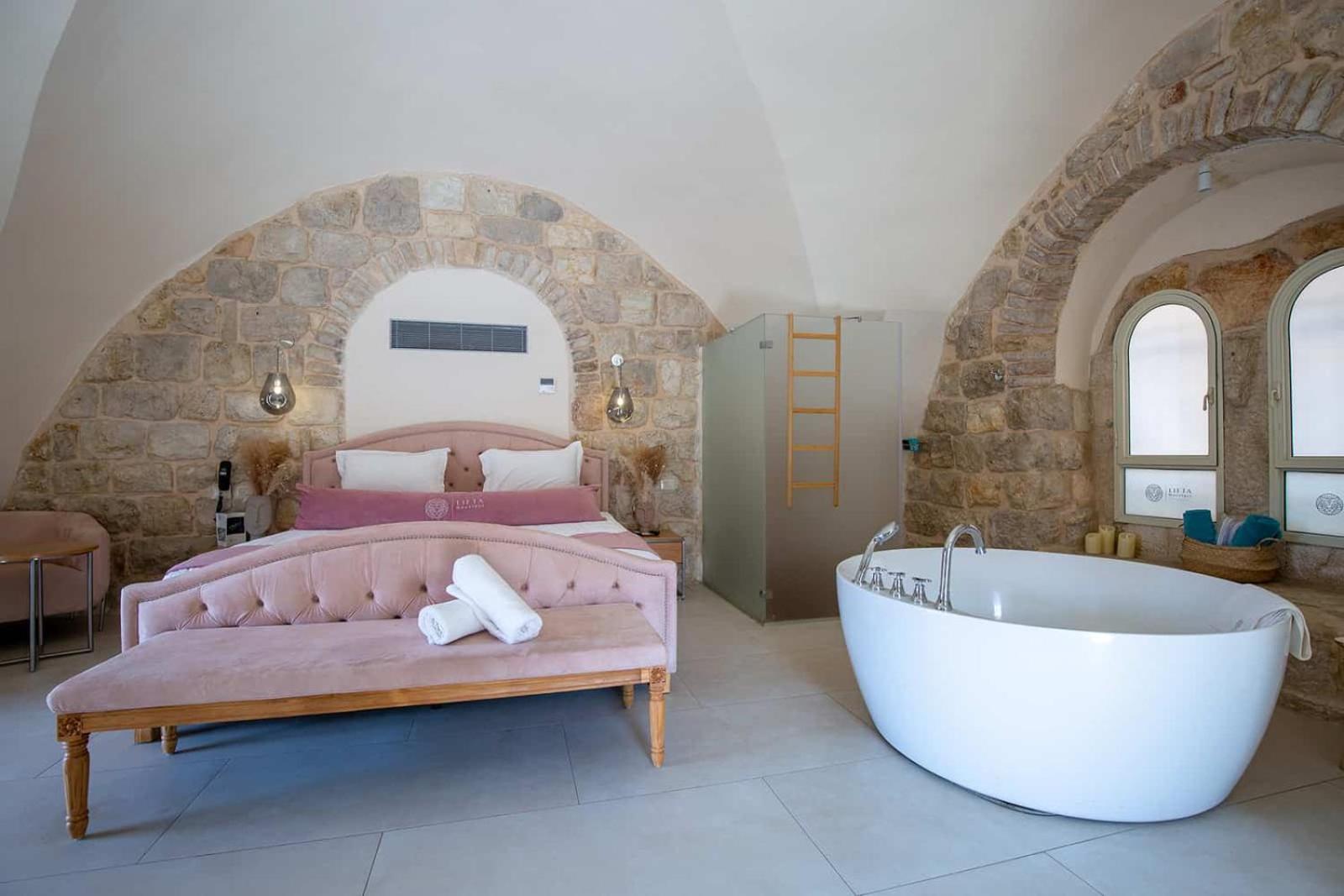 Lifta Boutique Hotel & Spa Jerusalem Rum bild