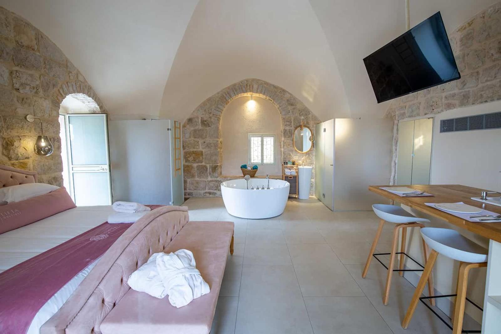 Lifta Boutique Hotel & Spa Jerusalem Rum bild