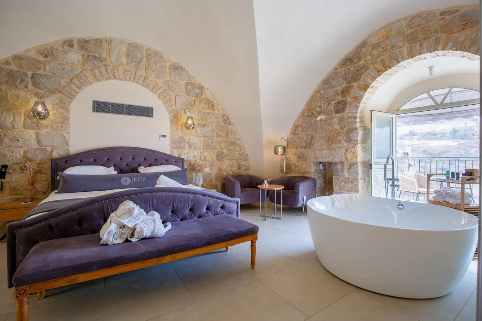 Lifta Boutique Hotel & Spa Jerusalem Rum bild