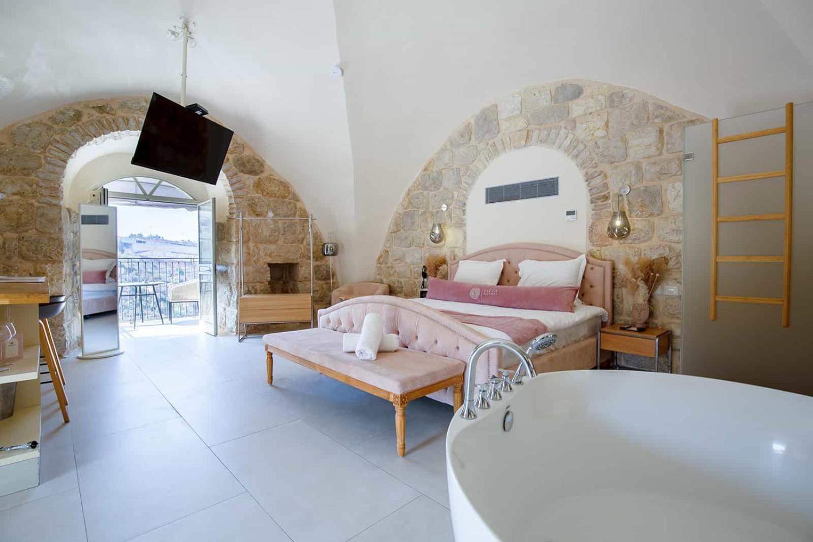 Lifta Boutique Hotel & Spa Jerusalem Rum bild