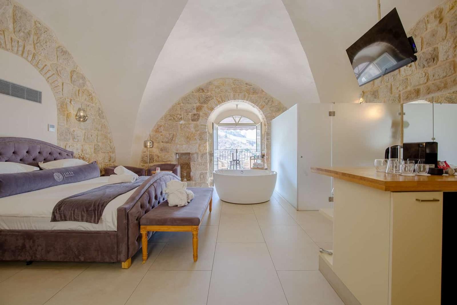 Lifta Boutique Hotel & Spa Jerusalem Rum bild
