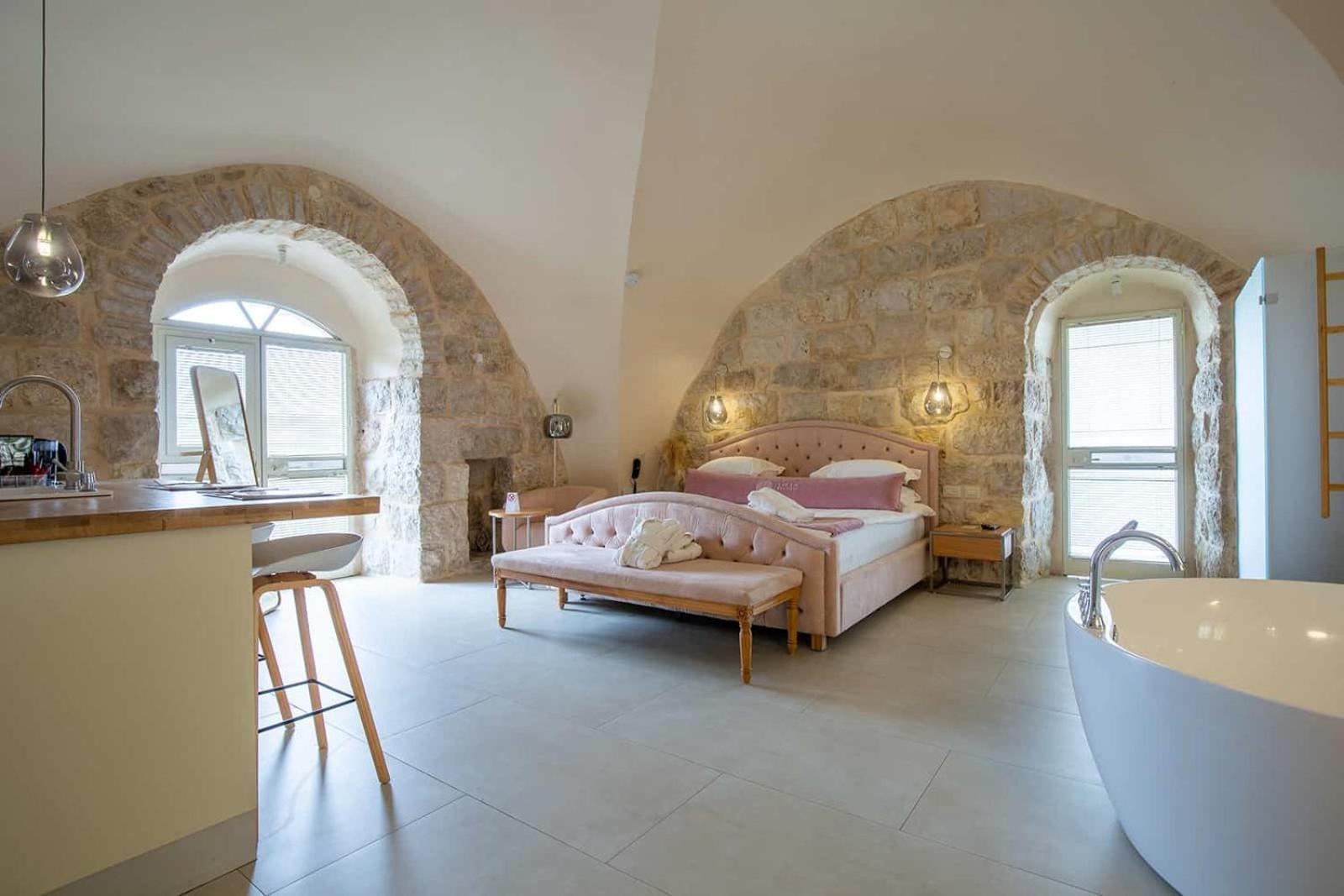 Lifta Boutique Hotel & Spa Jerusalem Rum bild
